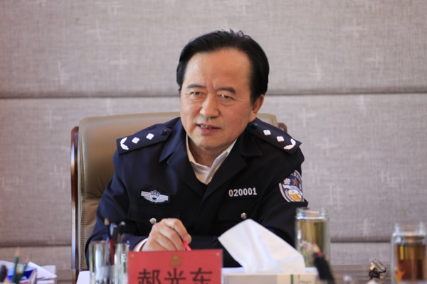 郝光东副市长部署落实张院忠书记在市委常委会专题研究全市维稳工作的