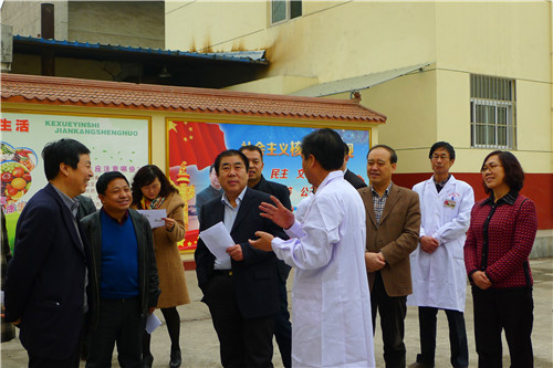 宁建国局长带队对蔡家坡地区医疗资源布局进行专题调研