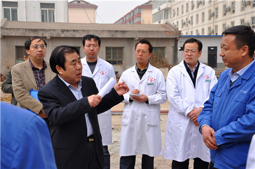 宁建国局长带队对蔡家坡地区医疗资源布局进行专题调研