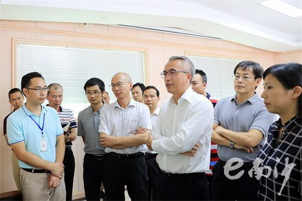 蔡朝林督导中央环保督查"回头看"问题整改工作