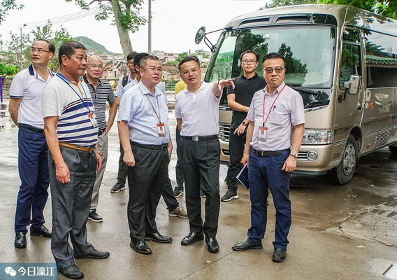濠江区委书记吴文兵周日带队调研督导"七彩濠江"建设